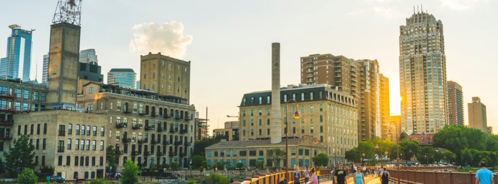 Photo of the Minneapolis skyline
